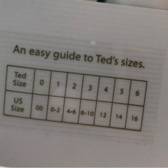 🍒NWT🍒 TED BAKER ELDERFLOWER DRESS - Picture 12 of 12